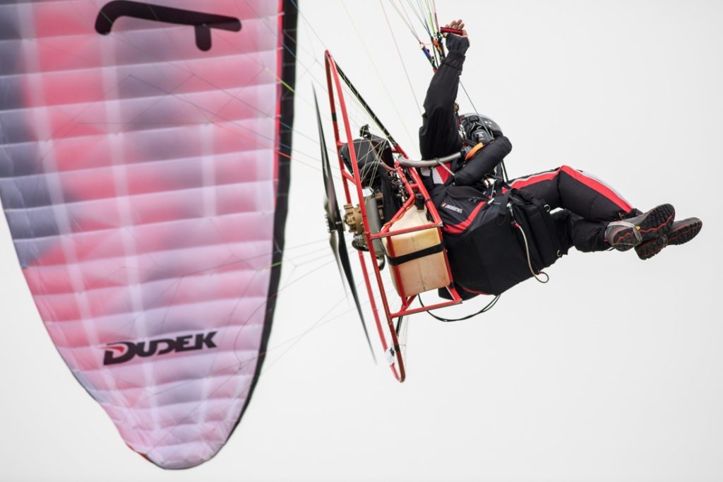 تاریخچهٔ پاراگلایدر در ایران و جهان 3 پاراموتور