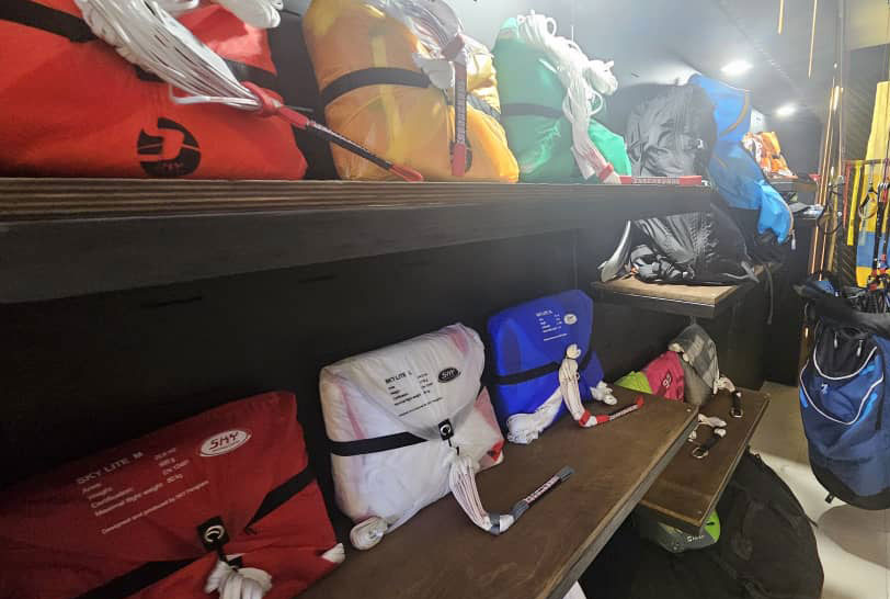 راهنمای کامل برای مبتدیان: انتخاب بال، صندلی و چتر نجات پاراگلایدر 7 راهنمای کامل لوازم پاراگلایدر برای مبتدیان ۳