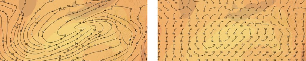 نمادهای باد (Wind Barbs) 3 نمادهای-جهت-و-سرعت-باد3