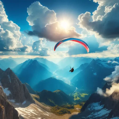 ارتفاعی که پاراگلایدر می تواند بالا برود